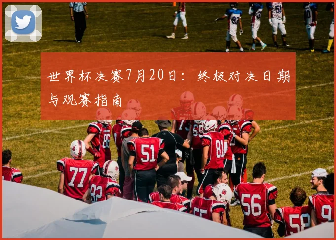 世界杯决赛7月20日：终极对决日期与观赛指南